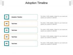 Adoption timeline ppt powerpoint presentation summary templates cpb