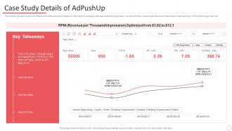 Adpushup investor funding elevator pitch deck case study details of adpushup