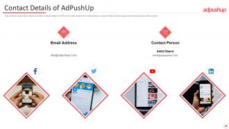 Adpushup investor funding elevator pitch deck ppt template