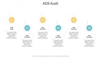 ADS Audit In PowerPoint And Google Slides Cpb