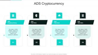 ADS Cryptocurrency In Powerpoint And Google Slides Cpb