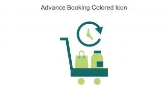Advance Booking Colored Icon In Powerpoint Pptx Png And Editable Eps Format