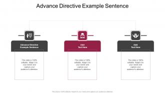 Advance Directive Example Sentence In Powerpoint And Google Slides Cpb