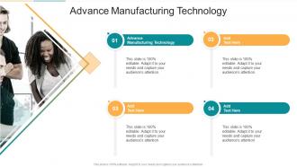 Advance Manufacturing Technologyin Powerpoint And Google Slides Cpb