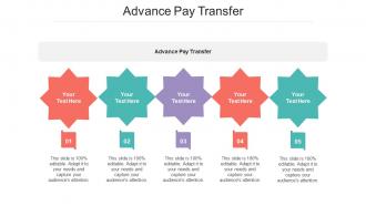 Advance Pay Transfer Ppt Powerpoint Presentation Slides Outline Cpb