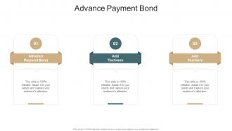 Advance Payment Bond In Powerpoint And Google Slides Cpb