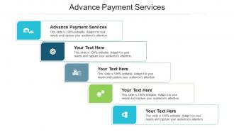 Advance payment services ppt powerpoint presentation summary gallery cpb
