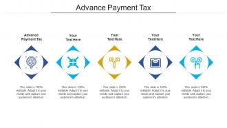 Advance payment tax ppt powerpoint presentation slides graphics cpb