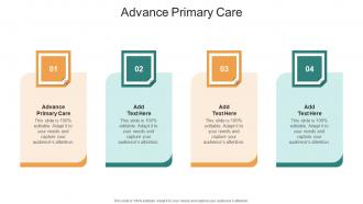 Advance Primary Care In Powerpoint And Google Slides Cpb