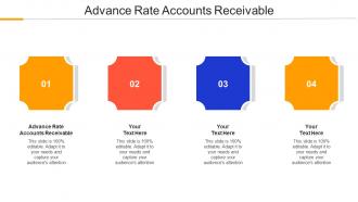 Advance Rate Accounts Receivable Ppt Powerpoint Presentation Inspiration Graphics Cpb