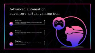 Advanced Automation Adventure Virtual Gaming Icon