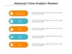 Advanced crime analytics reviews ppt powerpoint presentation slide cpb
