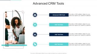 Advanced Crm Tools In Powerpoint And Google Slides Cpb