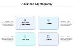 Advanced cryptography ppt powerpoint presentation file themes cpb
