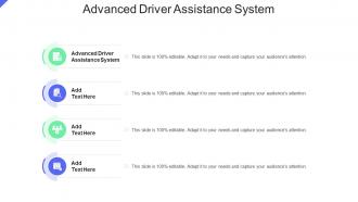 Advanced Driver Assistance System In Powerpoint And Google Slides Cpb