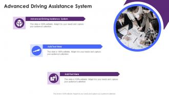 Advanced Driving Assistance System In Powerpoint And Google Slides Cpb