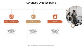 Advanced Drop Shipping In Powerpoint And Google Slides Cpb