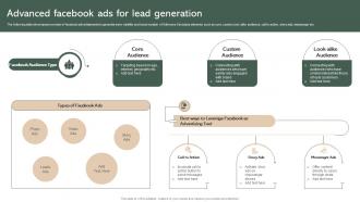 Advanced Facebook Ads For Lead Generation Effective Micromarketing Guide