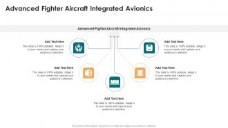 Advanced Fighter Aircraft Integrated Avionics In Powerpoint And Google Slides Cpb