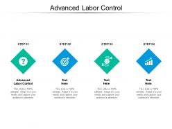 Advanced labor control ppt powerpoint presentation outline themes cpb