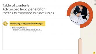 Advanced Lead Generation Tactics To Enhance Business Sales Strategy CD V Impressive Images