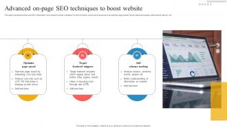 Advanced On Page SEO Techniques To Boost Website
