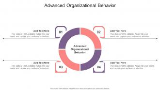 Advanced Organizational Behavior In Powerpoint And Google Slides Cpb