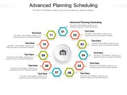 Advanced planning scheduling ppt powerpoint presentation gallery graphic images cpb