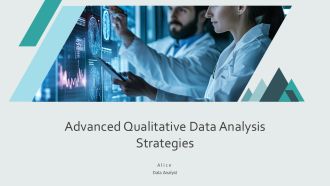 Advanced Qualitative Data Analysis Strategies PPT Presentation AT