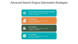 Advanced seo strategies ppt powerpoint presentation outline cpb