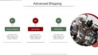 Advanced Shipping In Powerpoint And Google Slides Cpb