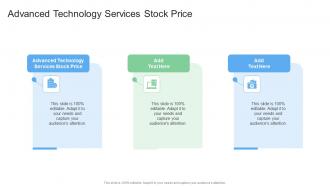 Advanced Technology Services Stock Price In Powerpoint And Google Slides Cpb