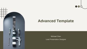 Advanced Template PPT Template VA