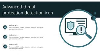 Advanced Threat Protection Detection Icon