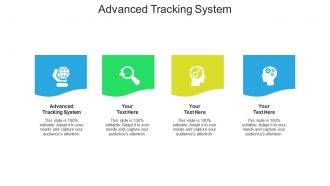 Advanced tracking system ppt powerpoint presentation inspiration brochure cpb