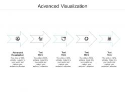 Advanced visualization ppt powerpoint presentation slides topics cpb
