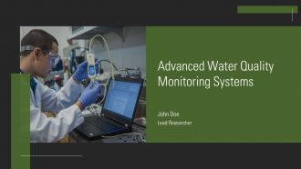 Advanced Water Quality Monitoring Systems PPT Template AT