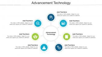 Advancement Technology Ppt Powerpoint Presentation Professional Templates Cpb