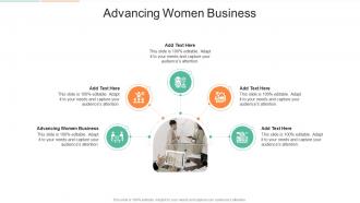 Advancing Women Business About Future In Powerpoint And Google Slides Cpb