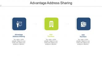Advantage Address Sharing In Powerpoint And Google Slides Cpb