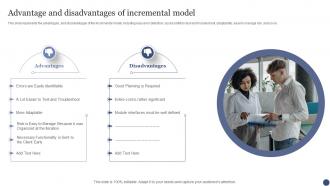 Advantage And Disadvantages Of Incremental Model SDLC Ppt Powerpoint Presentation Ideas Template