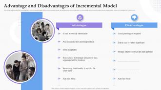 Advantage And Disadvantages Of Incremental Model Software Development Process
