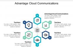 Advantage cloud communications ppt powerpoint presentation layout cpb