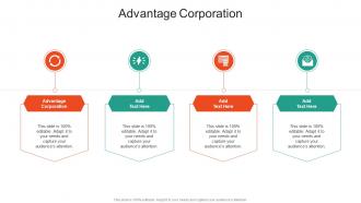 Advantage Corporation In Powerpoint And Google Slides Cpb