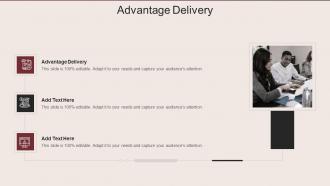 Advantage Delivery In Powerpoint And Google Slides Cpb