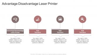 Advantage Disadvantage Laser Printer In Powerpoint And Google Slides Cpb