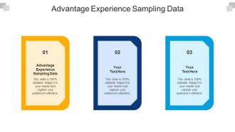 Advantage experience sampling data ppt powerpoint presentation infographic template cpb