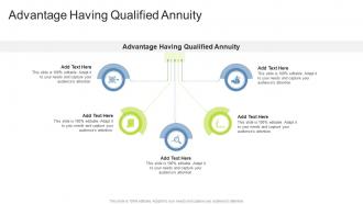 Advantage Having Qualified Annuity In Powerpoint And Google Slides Cpb
