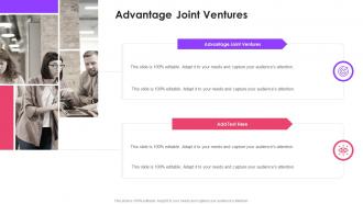 Advantage Joint Ventures In Powerpoint And Google Slides Cpb