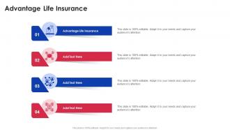 Advantage Life Insurance In Powerpoint And Google Slides Cpb